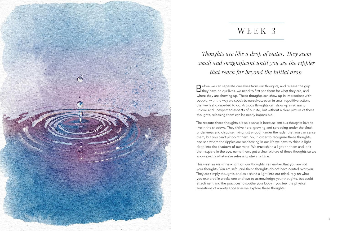 Mindful in Minutes: You Are Not Your Thoughts: An 8-Week Guided Meditation Journal