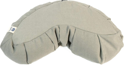 Blue Lotus Crescent Meditation Cushion