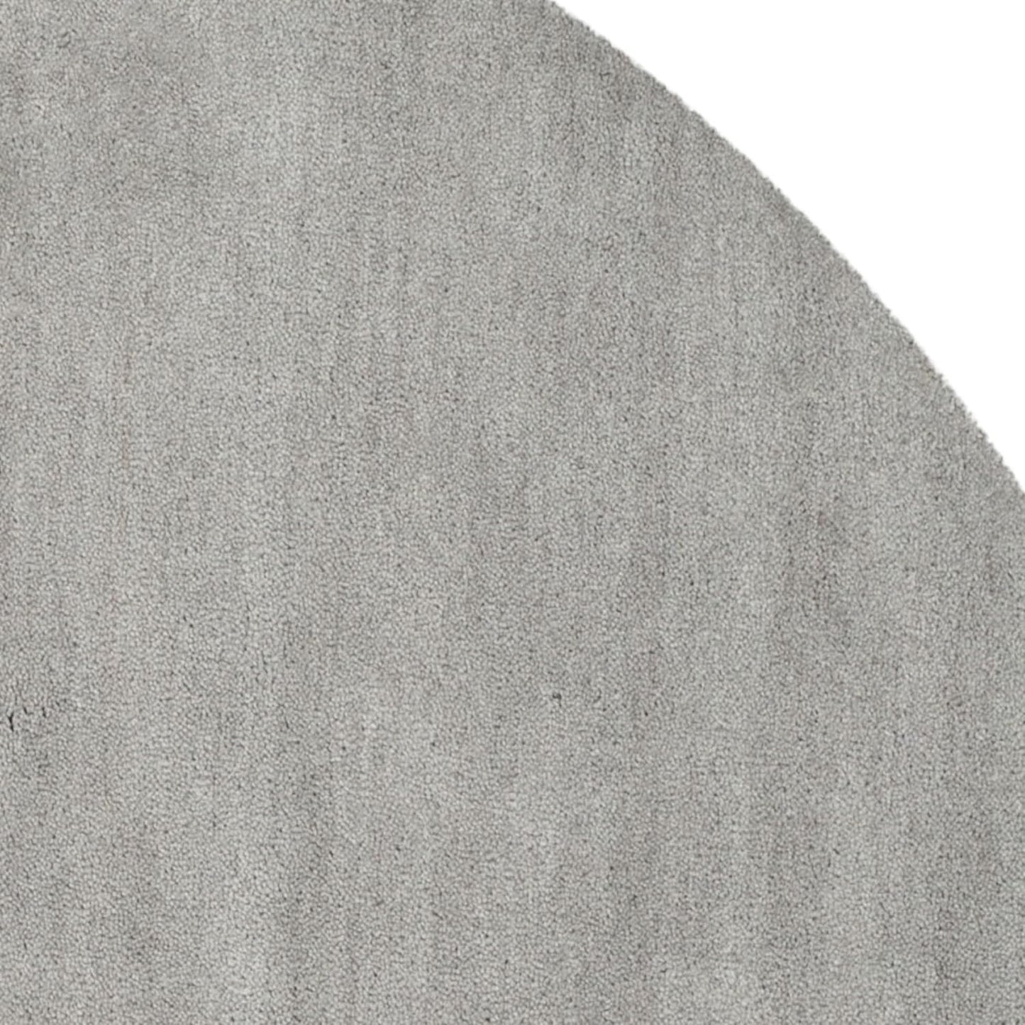 SAFAVIEH Himalaya Collection 6' Round Black HIM610C Handmade Premium Wool Area Rug