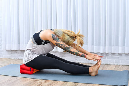 Leewadee Yoga Block – Floor Cushion for Yoga Practice, Meditation Seat Cushion for Workouts Filled with Kapok