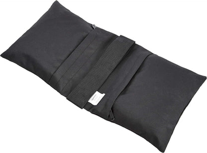 Amazon Basics Photography Sand Bags for Light Stands with Handle, 4-Pack, Black