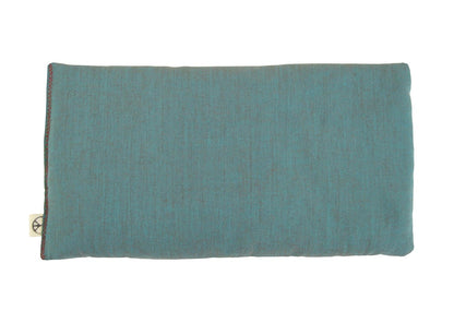 Unscented Flax Eye Pillow - Soft & Soothing Cotton 4 x 8.5 - Yoga Sleep Relaxation - Naturally Calming Colors - Weighted Yoga Massage Headache Sleep - beige