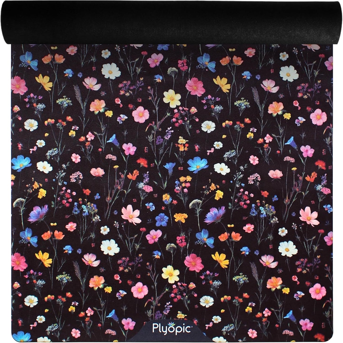Plyopic. All In One Yoga Mat | Luxury Sweat-Grip Mat/Towel Combo | Ideal for Yoga, Hot Yoga, Bikram, Pilates, Workout & Exercise | Eco-Friendly Natural Rubber