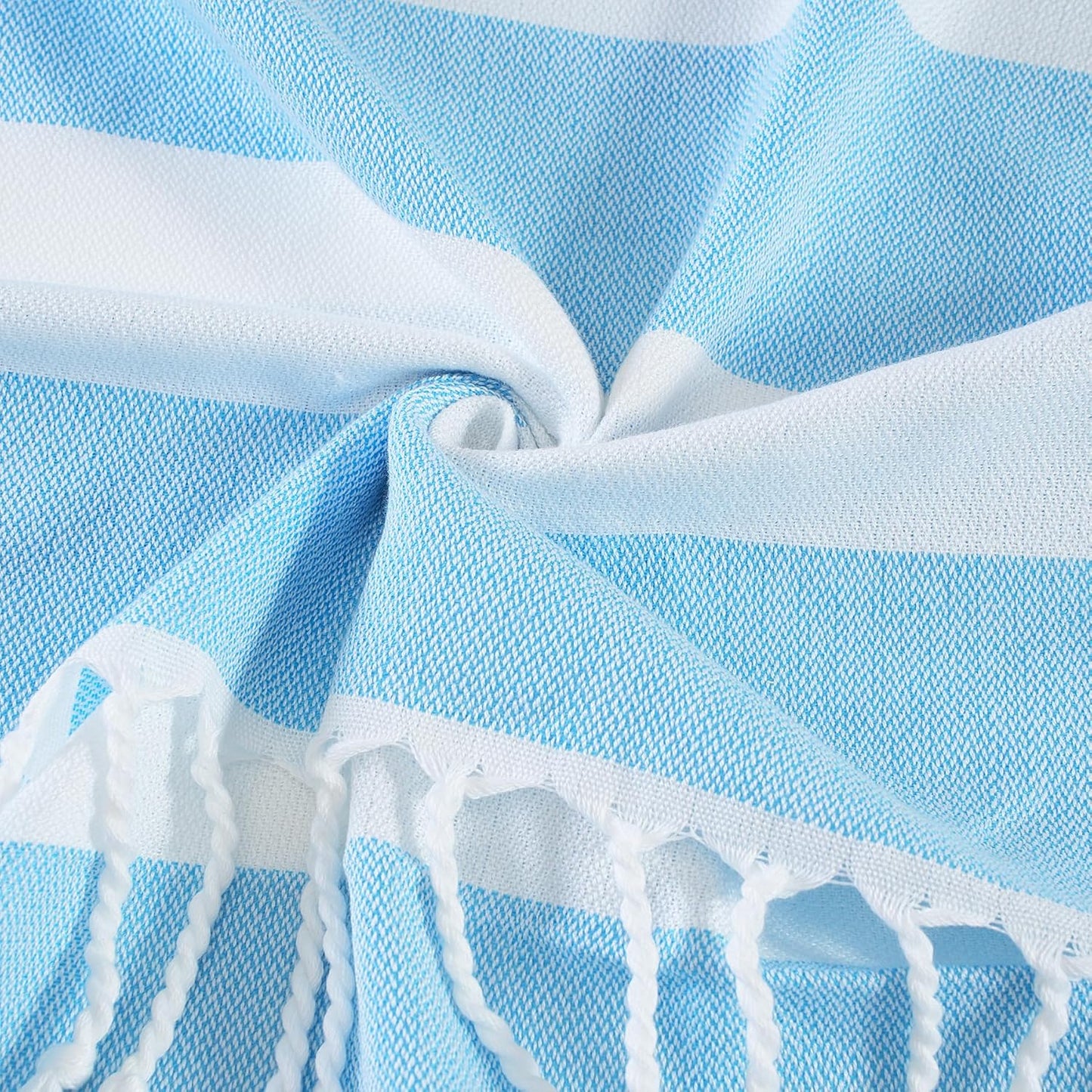 Genovega 6 Packs Oversized Turkish Beach Towels Set Bulk 74"x38" Extra Large Quick Dry Sand Free Light Swim Bath Camping Pool Towel Travel Blanket Essentials Cruise Accessories Adult Vacation Stuff