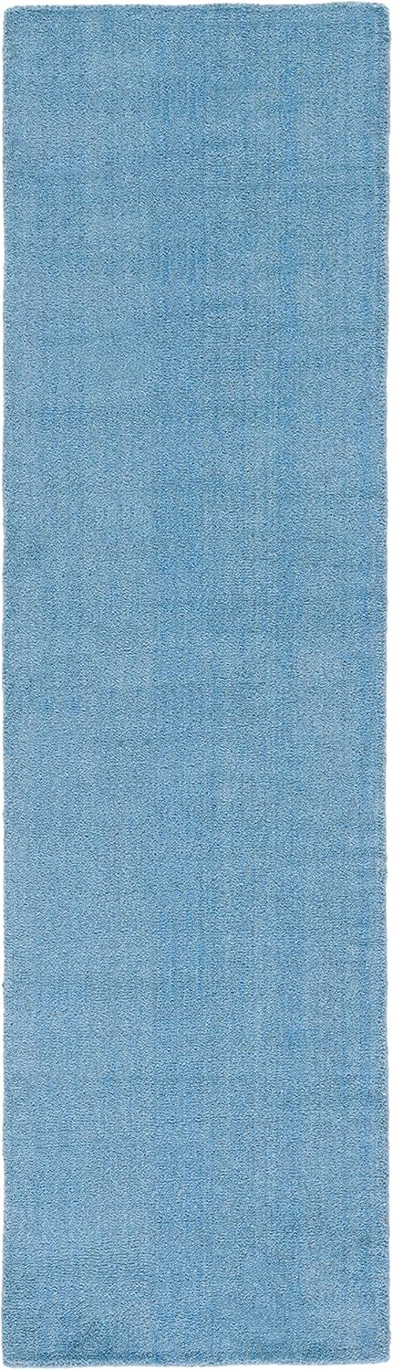 SAFAVIEH Himalaya Collection 6' Round Black HIM610C Handmade Premium Wool Area Rug