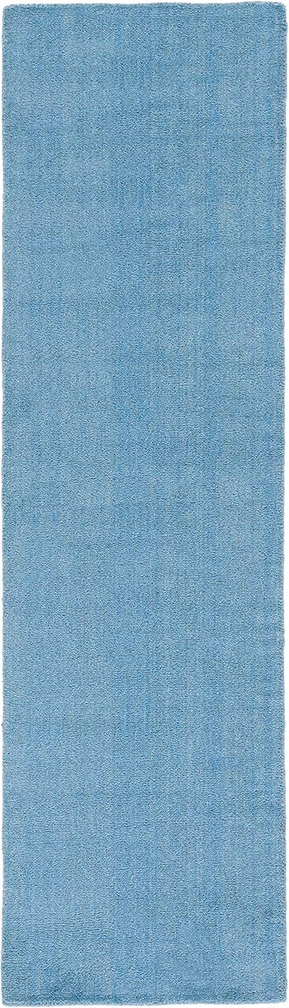 SAFAVIEH Himalaya Collection 6' Round Black HIM610C Handmade Premium Wool Area Rug