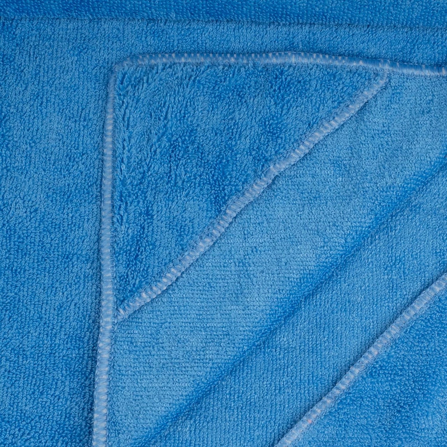 Yoga Towel, Non Slip Hot Yoga Mat Towel with Corner Pockets, Sized 25"x73", 100% Microfiber Sweat Absorbent, Perfect for Hot Yoga, Bikram, Pilates and Yoga Mats (Blue)
