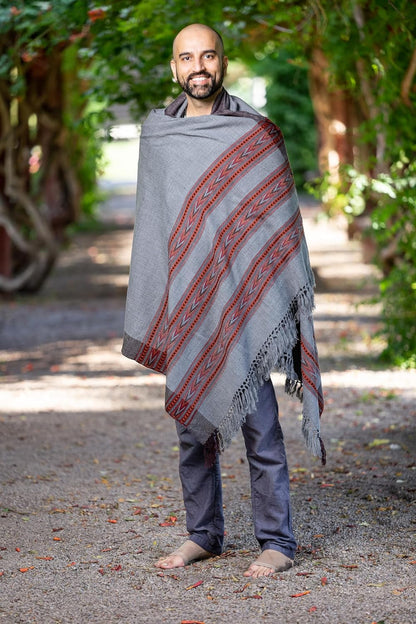 Meditation Shawl – Unisex Prayer Wrap, Large Scarf & Yoga Blanket – Soft, Lightweight & Multipurpose