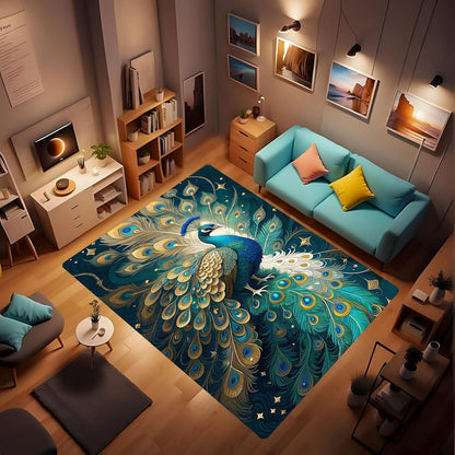 Butterfly Carpet Area Rug - Lovely Butterflies Printed Carpets for Kids Butterfly Theme Living Room Indoor Bedroom Decor Soft Polyester Yoga Mat 2'x3'