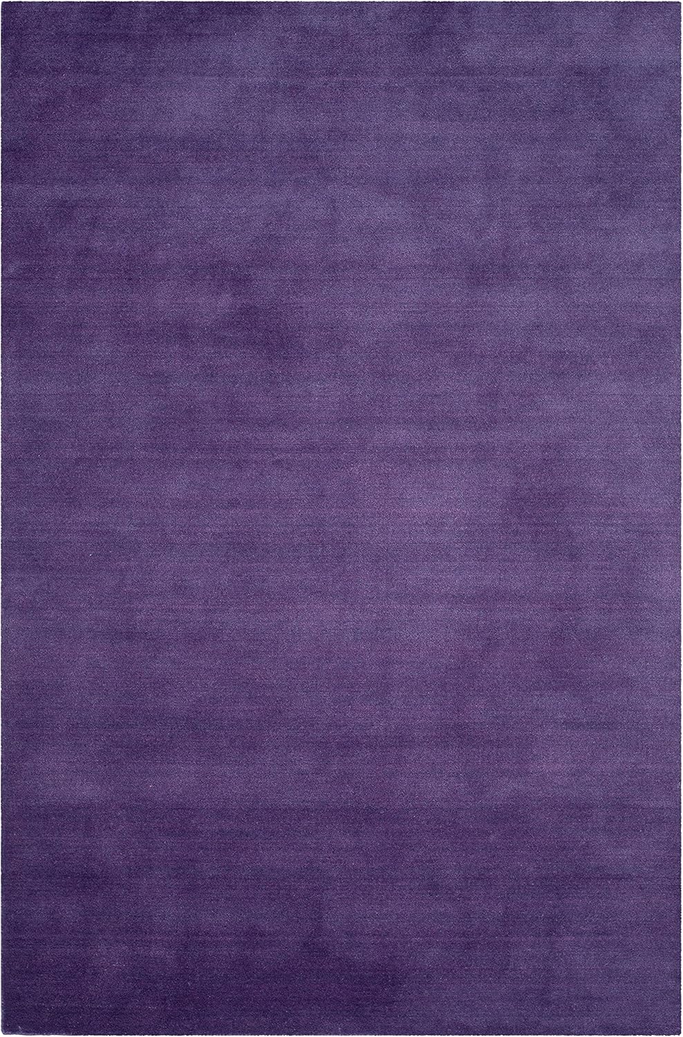 SAFAVIEH Himalaya Collection 6' Round Black HIM610C Handmade Premium Wool Area Rug