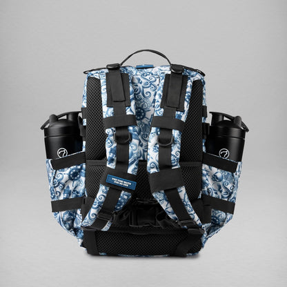 WOLFpak 35L Tactical Gym Backpack (Alpha Black) Durable 1000D Waterproof Oxford Material with MOLLE Webbing, Laptop Pocket & Dual Cup Holders, Durable Fitness/Travel/Military Daypack