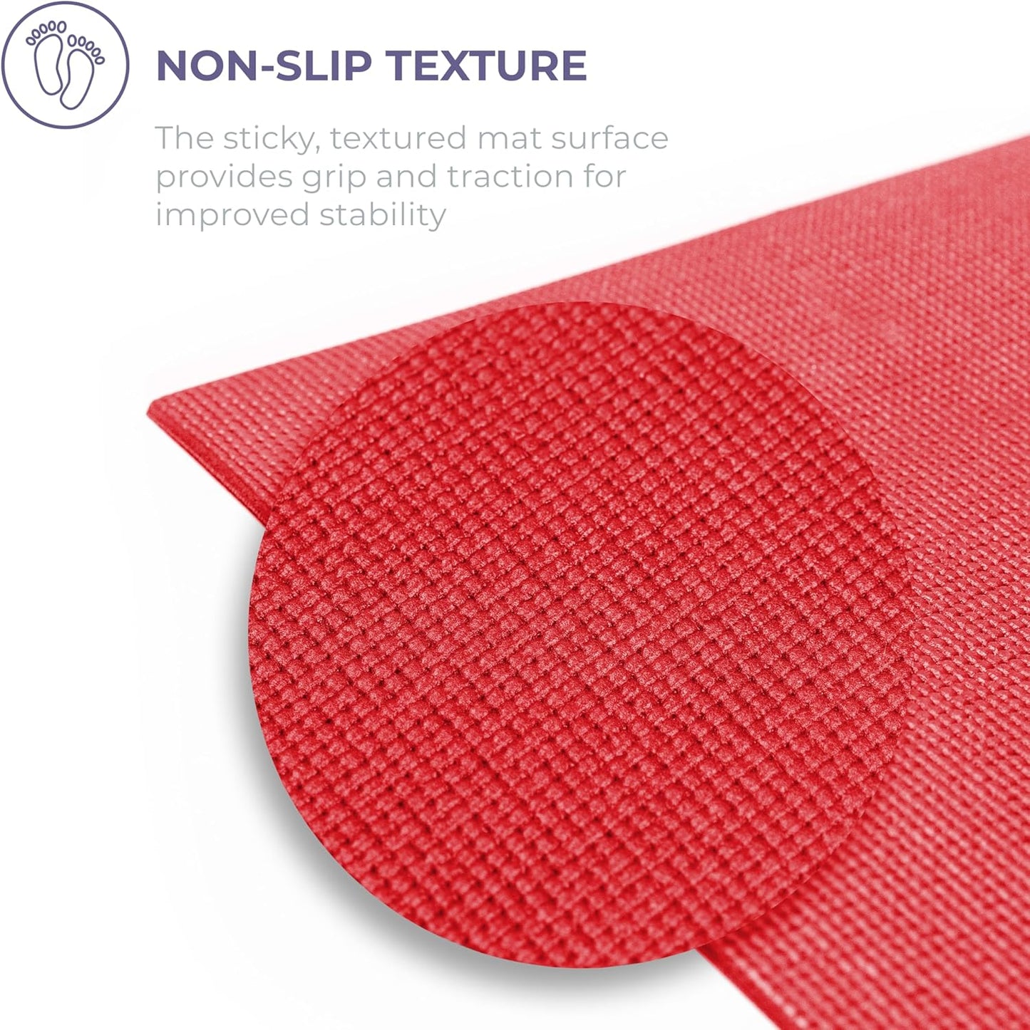 Voyage Yoga Mat, 10 Pack, 72" x 24" Professional Studio and Gym Bulk Yoga Mats, 5mm Thick, Durable, Anti-Tear, Non Slip Fitness and Exercise Mats