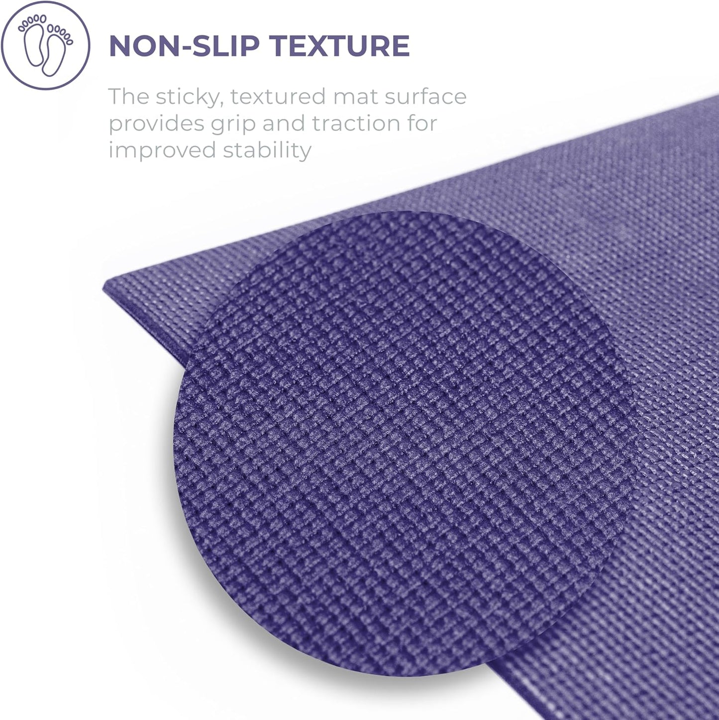 Voyage Yoga Mat, 10 Pack, 72" x 24" Professional Studio and Gym Bulk Yoga Mats, 5mm Thick, Durable, Anti-Tear, Non Slip Fitness and Exercise Mats