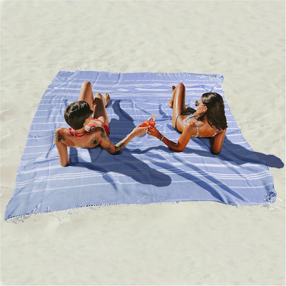 Antfuny Turkish Beach Towels Vacation Essentials Quick Dry Sand Free Oversized Bath Pool Swim Towel Extra Large XL Blanket Adult Travel Cruise Accessories Must Haves Clearance Stuff Necessities - Colors B