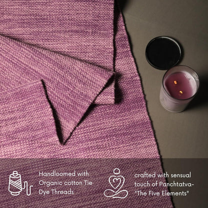 Trade Star Organic Cotton Yoga Mat Handloomed Meditation Rug Inches Perfect Size Mat Travel Mat for Indoor/Outdoor Use 72"L x 24"W Highly Absorbent Reversible Yoga Rug Tie Dye Yoga Mat for Exercise
