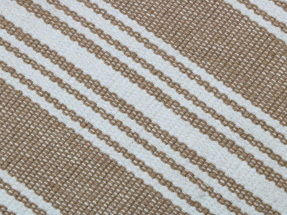 Hand Woven 100% Cotton Yoga Mat- Thick Handloom Made in India- for Gym Floor Exercise - Runner for Bedroom