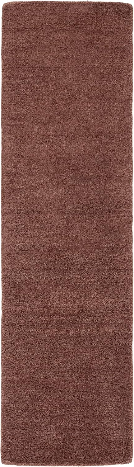 SAFAVIEH Himalaya Collection 6' Round Black HIM610C Handmade Premium Wool Area Rug