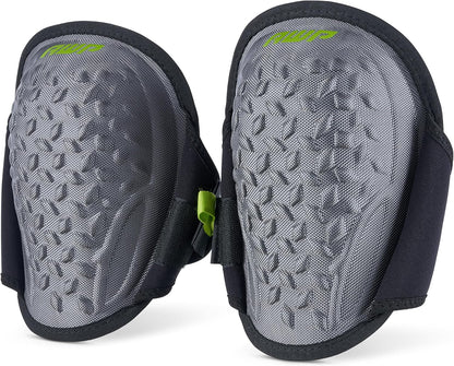 AWP Gel Stabilizer Non-Skid Knee Pads with Dual Layer Padding and Shock Stabilizer Caps for Flooring, Roofing, Decking for All-Day Support & Stability, Men and Women, One Size | L-22380-4
