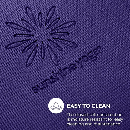 Voyage Yoga Mat, 10 Pack, 72" x 24" Professional Studio and Gym Bulk Yoga Mats, 5mm Thick, Durable, Anti-Tear, Non Slip Fitness and Exercise Mats