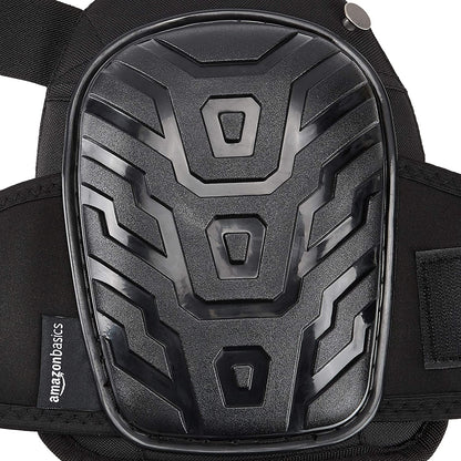 Amazon Basics Professional Gel Cushion Knee Pads - 1 Pair, Clear