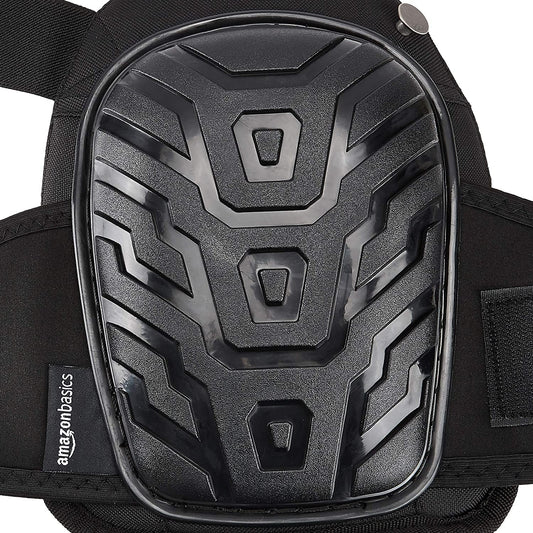 Amazon Basics Professional Gel Cushion Knee Pads - 1 Pair, Clear