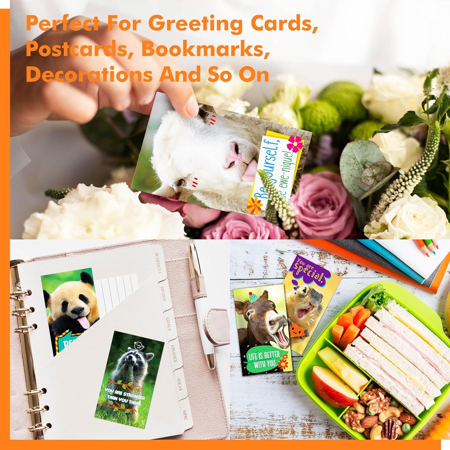 Gethelud 200 PCS Positive Affirmations Cards for Women, 60 Designs Daily Affirmations Cards, Inspirational Motivational Cards Mindfulness Cards Meditation Cards (2” x 3.5”)