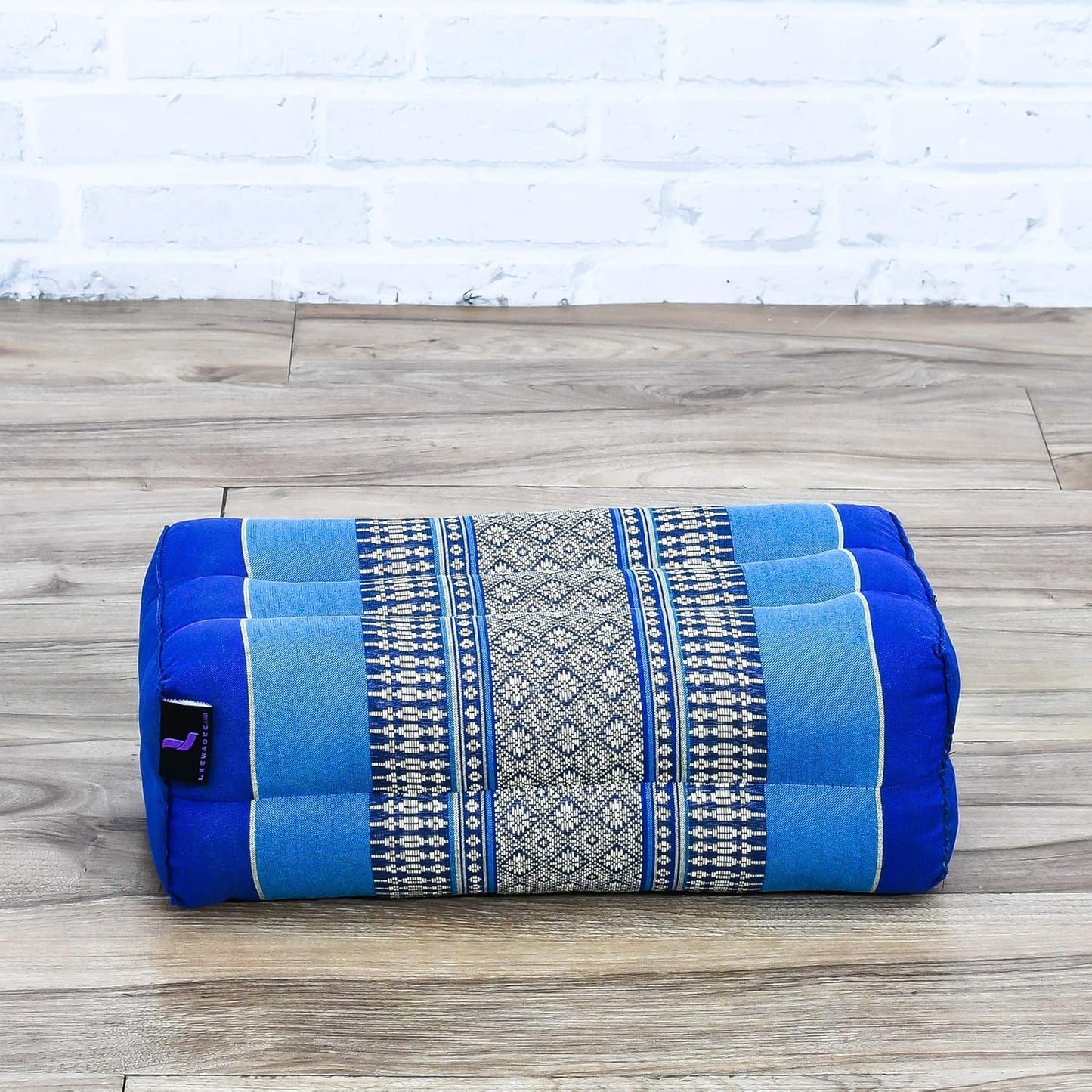 Leewadee Yoga Block – Floor Cushion for Yoga Practice, Meditation Seat Cushion for Workouts Filled with Kapok
