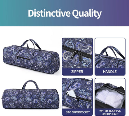 Boulder Bee | Yoga Mat Bag | Large Yoga Mat Carrier with Wet Pocket | Yoga Gifts | Gym Tote Bag for Women