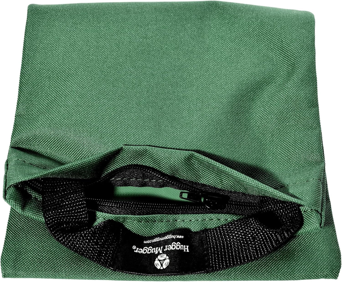 Hugger Mugger Unfilled 10lb Yoga Sandbag - Adds Weight to Your Poses, Zipper Cover, Sturdy Handle, Durable Material, Not Filled with Sand