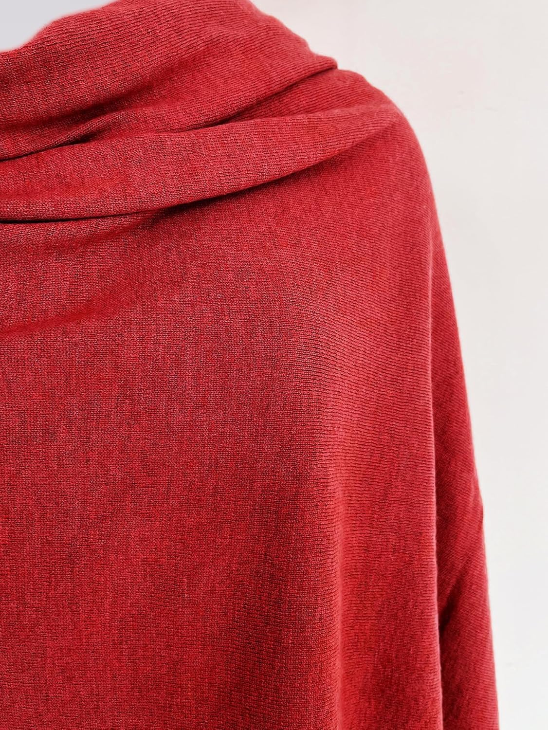 Moss Rose Women's Shawl Wrap Poncho Ruana Cape Open Front Cardigan Shawls for Spring Fall Winter