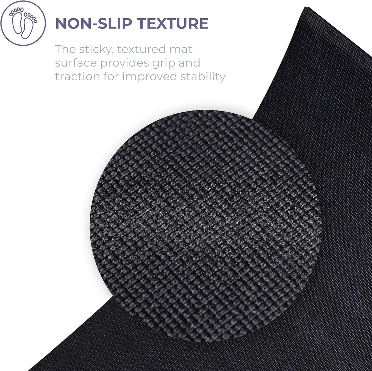 Ascend Yoga Mat - Premium 6mm Thick, 72" x 24", Solid or Reversible Print, Non Slip, Tear Resistant, Workout Mats for Pilates, Home, Studio, Fitness, Gym, Training, Floor Stretching