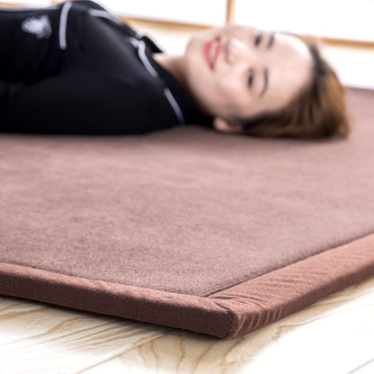 V-mix Baby Play Mat, Handmade Weaving Plush Foam Play Crawling Rugs for Baby, Toddler, Children, Yoga Mat, Exercise Mat Cushy-Soft & Thick Hypoallergenic, Non-Toxic, Reversible
