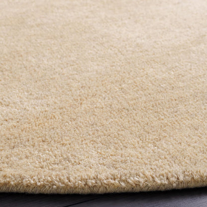 SAFAVIEH Himalaya Collection 6' Round Black HIM610C Handmade Premium Wool Area Rug