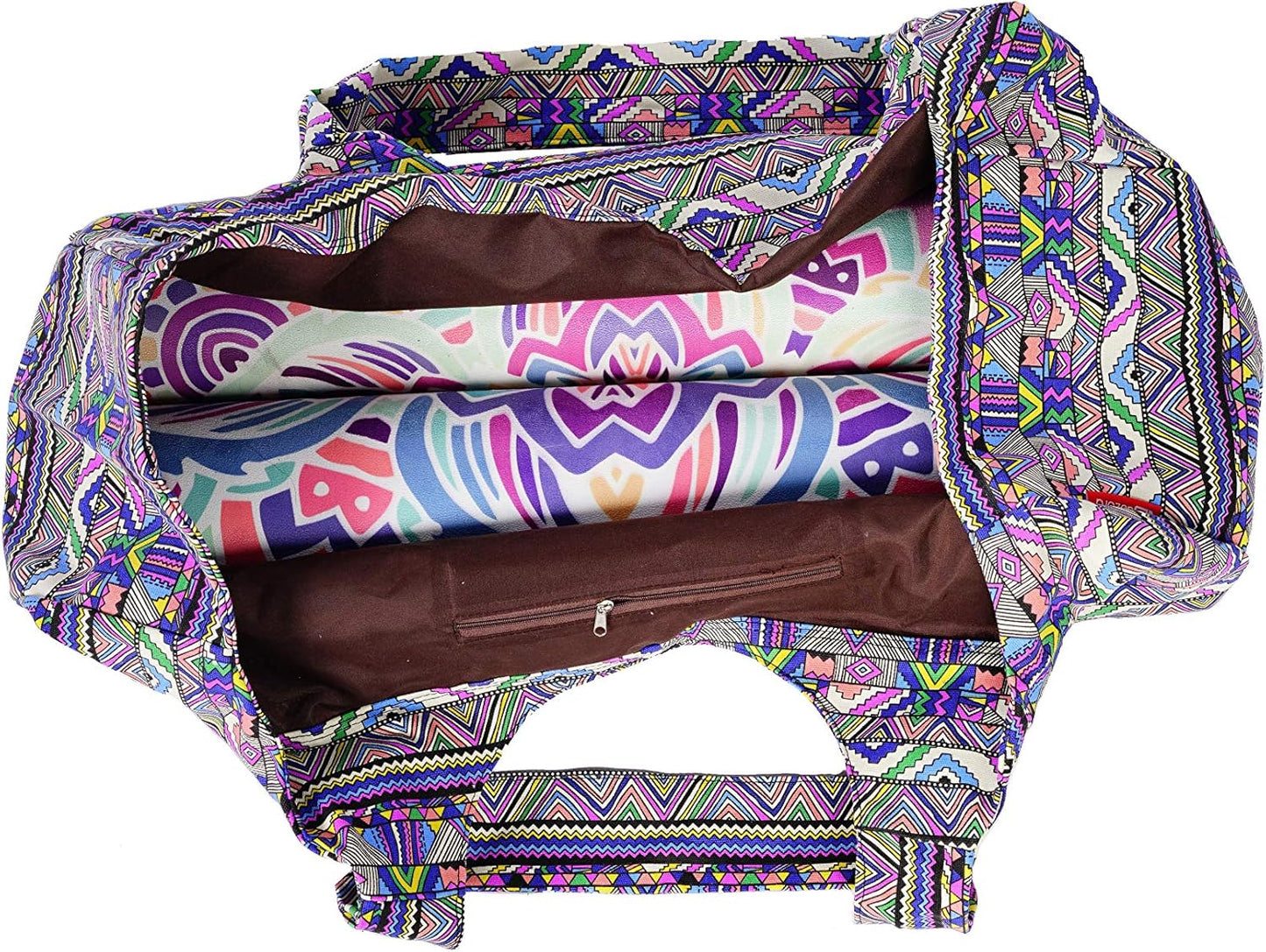 Aozora Yoga Mat Bag Large Yoga Mat Tote Sling Carrier with Pockets Fits Mats with Multi-Functional Storage Pockets Light and Durable