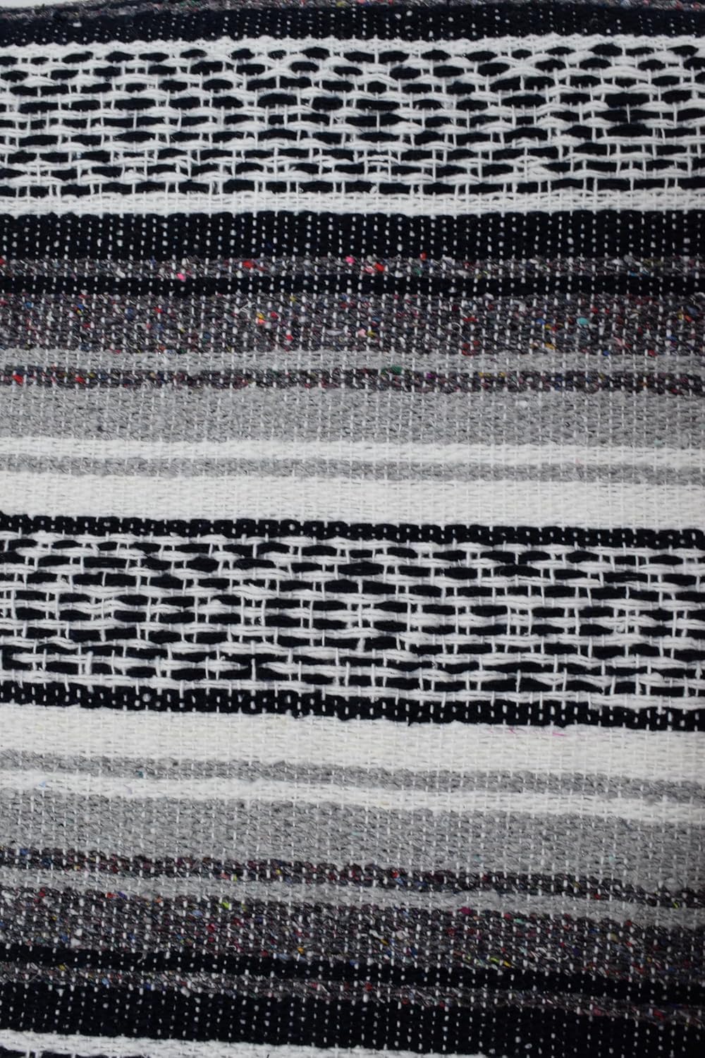 Open Road Goods Blue Mexican Blanket - Authentic Serape Falsa Blanket - Handmade
