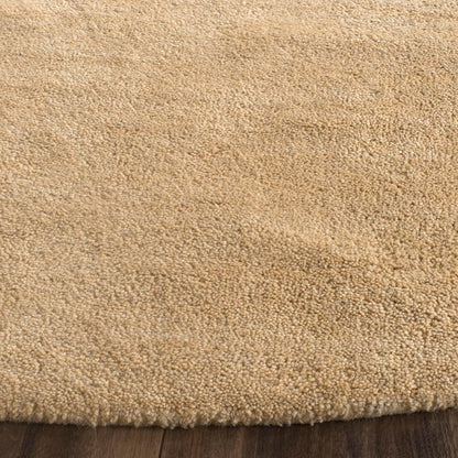 SAFAVIEH Himalaya Collection 6' Round Black HIM610C Handmade Premium Wool Area Rug