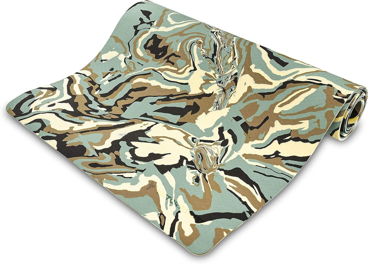 Eco friendly yoga mat made from a premium TPE material that provides non-slip texture perfect for indoor and outdoor workouts. Great for hot yoga, pilates, and Bikram