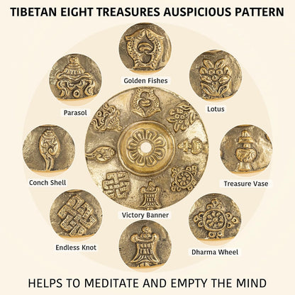 ZenBless Tibetan Tingsha Cymbals 2pcs, with Storage Box and Fabric Case, Meditation Sanskrit Brass Chime Bells for Spiritual Healing Mindfulness, Yoga Buddhist, Relaxation Musical Instruments