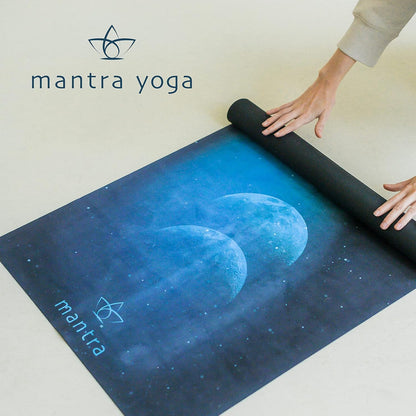 Mantra Yoga Travel PRO 1.5mm with Knee Pad - Foldable Fitness & Exercise Mat with Bag | Lightweight, Compact & Eco-Friendly | Non-Slip & Washable | For All Types of Yoga | 72" L x 24" W | 2.6 lbs