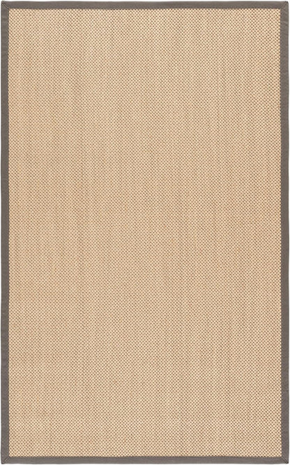 SAFAVIEH Area Rug 11x15 - Natural Fiber Collection - Large - Maize & Linen Color, Sisal, Woven Design with Border (NF141B) - Colors A
