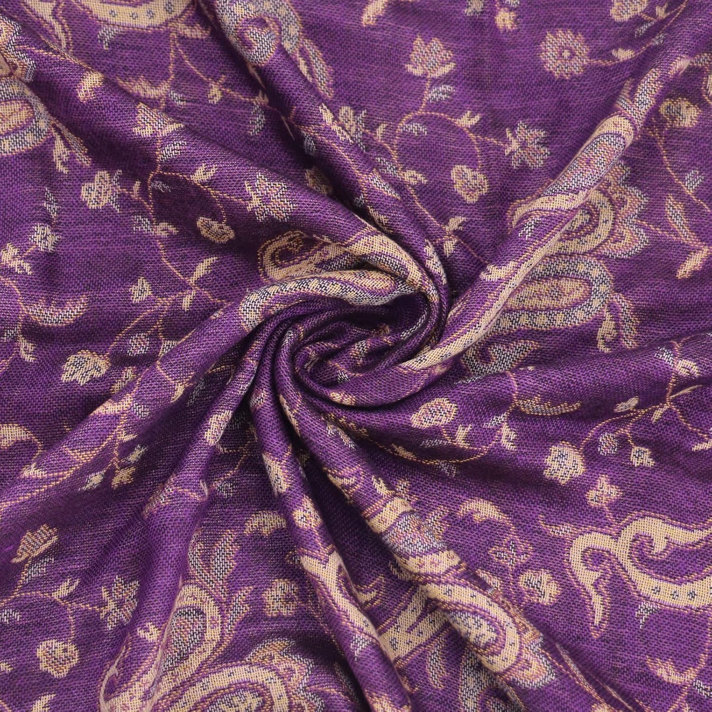 Ciormis Two Tone Silky Paisley Pashmina Shawl Scarf,Soft Women's Rave Jacquard Pashminas Wrap Scarves