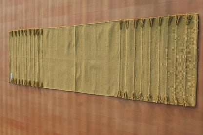 Jaipur Art & Rugs Cotton Yoga Rug - Eco-Friendly Hand-Woven Thick Mat (24”x72”x5mm) for Everyday Fitness at Home - Comfortable & Extra-Long - Colors A