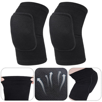 obmwang Volleyball Knee Pads and Volleyball Arm Pads Set for Kids Youth Volleyball Yoga Dance Football Basketball Running, Meduim