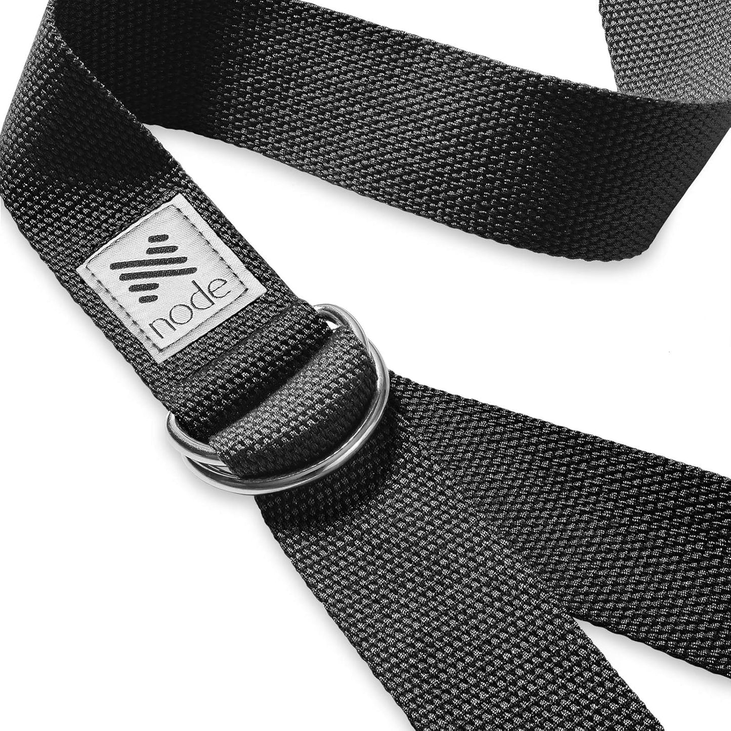 7-1/2' Yoga Strap for Stretching, Woven Cotton Blend Yoga Strap with Adjustable D-Ring Buckle for Exercise, Therapy and Fitness