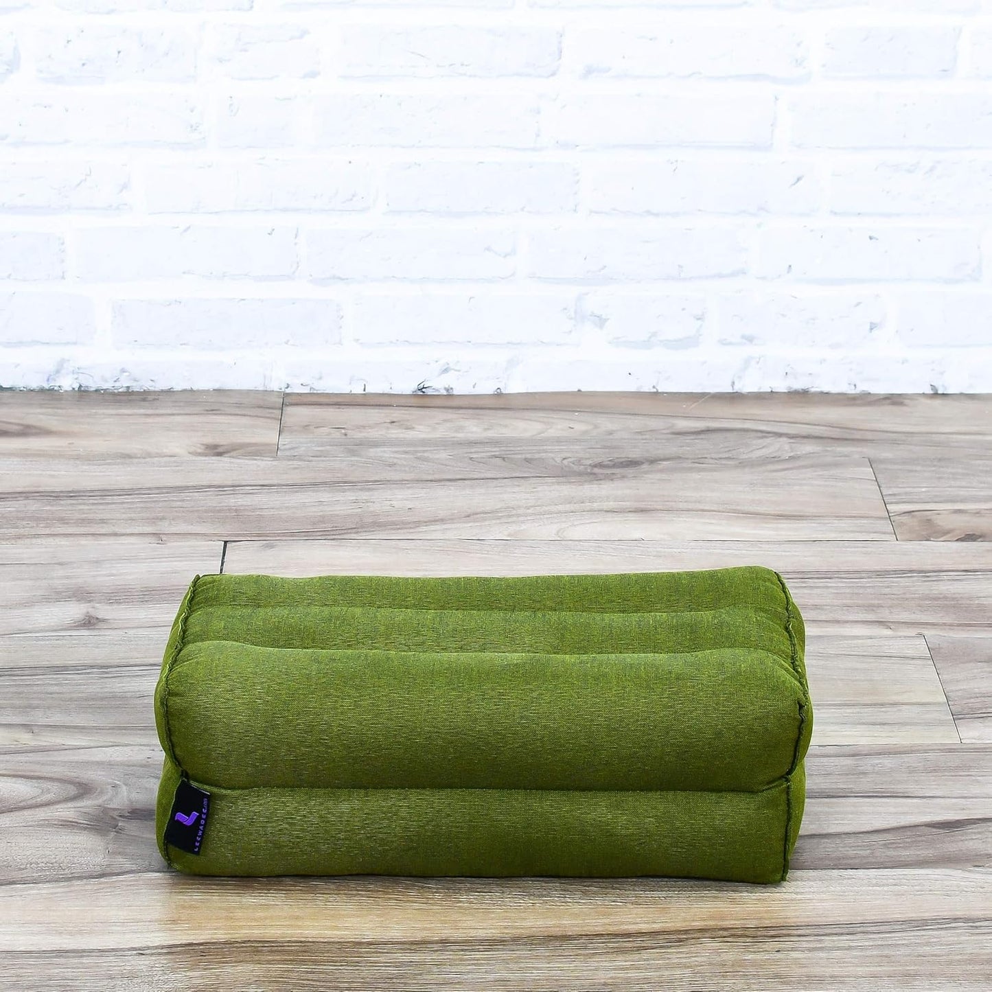 Leewadee Yoga Block – Floor Cushion for Yoga Practice, Meditation Seat Cushion for Workouts Filled with Kapok