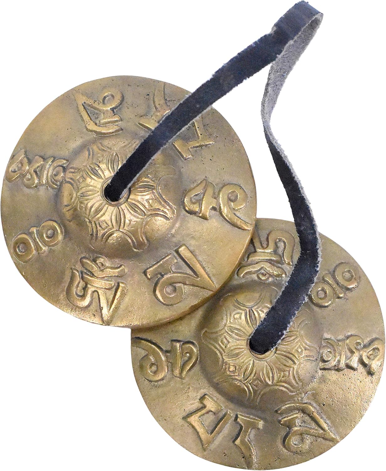 Mudra Crafts Tibetan Tingsha Bells Yoga Chimes – Mantra Tibetan Finger Cymbals Meditation Bells for Mindfulness, Prayer, and Sound Healing