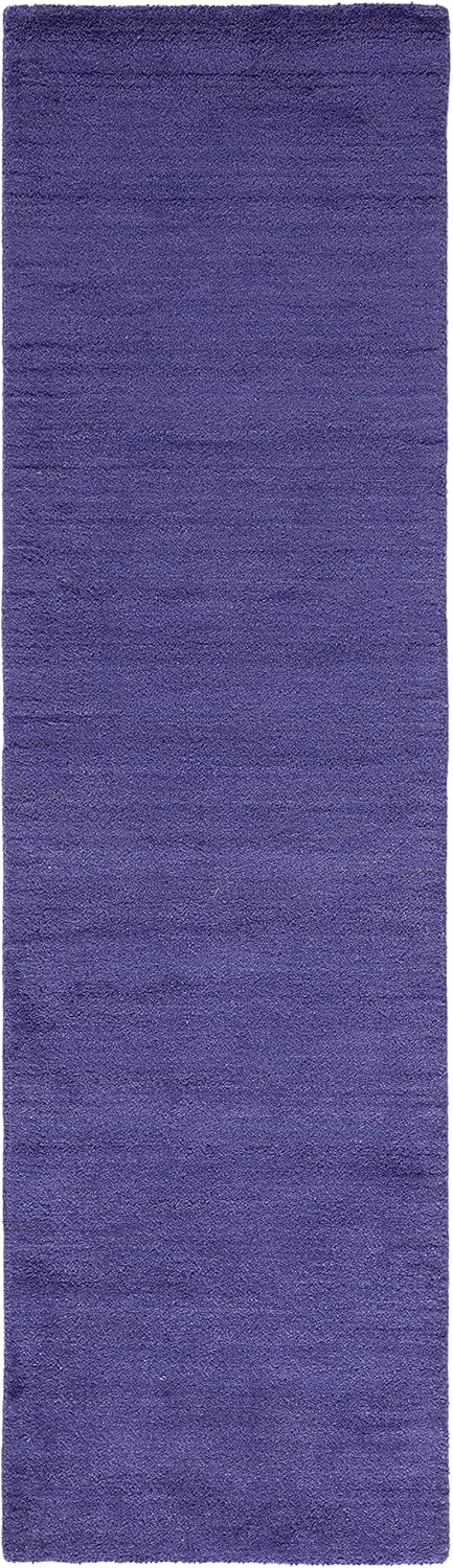 SAFAVIEH Himalaya Collection 6' Round Black HIM610C Handmade Premium Wool Area Rug