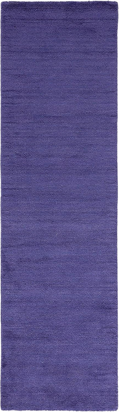 SAFAVIEH Himalaya Collection 6' Round Black HIM610C Handmade Premium Wool Area Rug