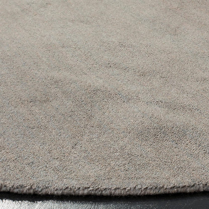 SAFAVIEH Himalaya Collection 6' Round Black HIM610C Handmade Premium Wool Area Rug