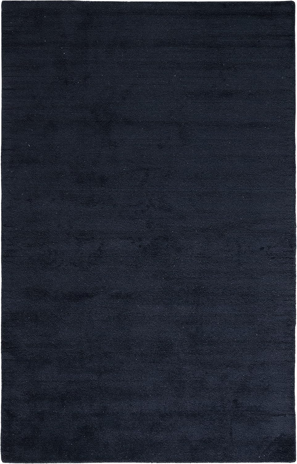 SAFAVIEH Himalaya Collection 6' Round Black HIM610C Handmade Premium Wool Area Rug